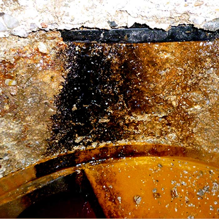 MTA Manhole Protector SP1000 - shaft corrosion