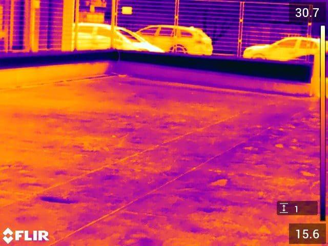 MTA Roof Scan Prüfung Wärmebild