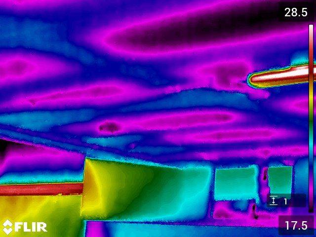 MTA Roof Scan Prüfung Wärmebild