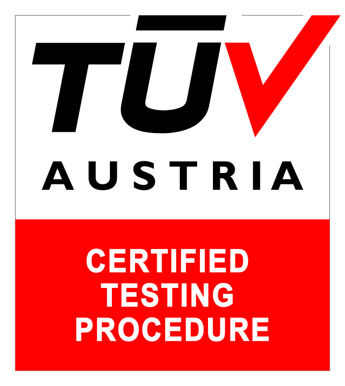 TÜV_Austria_zert-EN-700px TÜV Austria Logo - Certified Testing Procedure